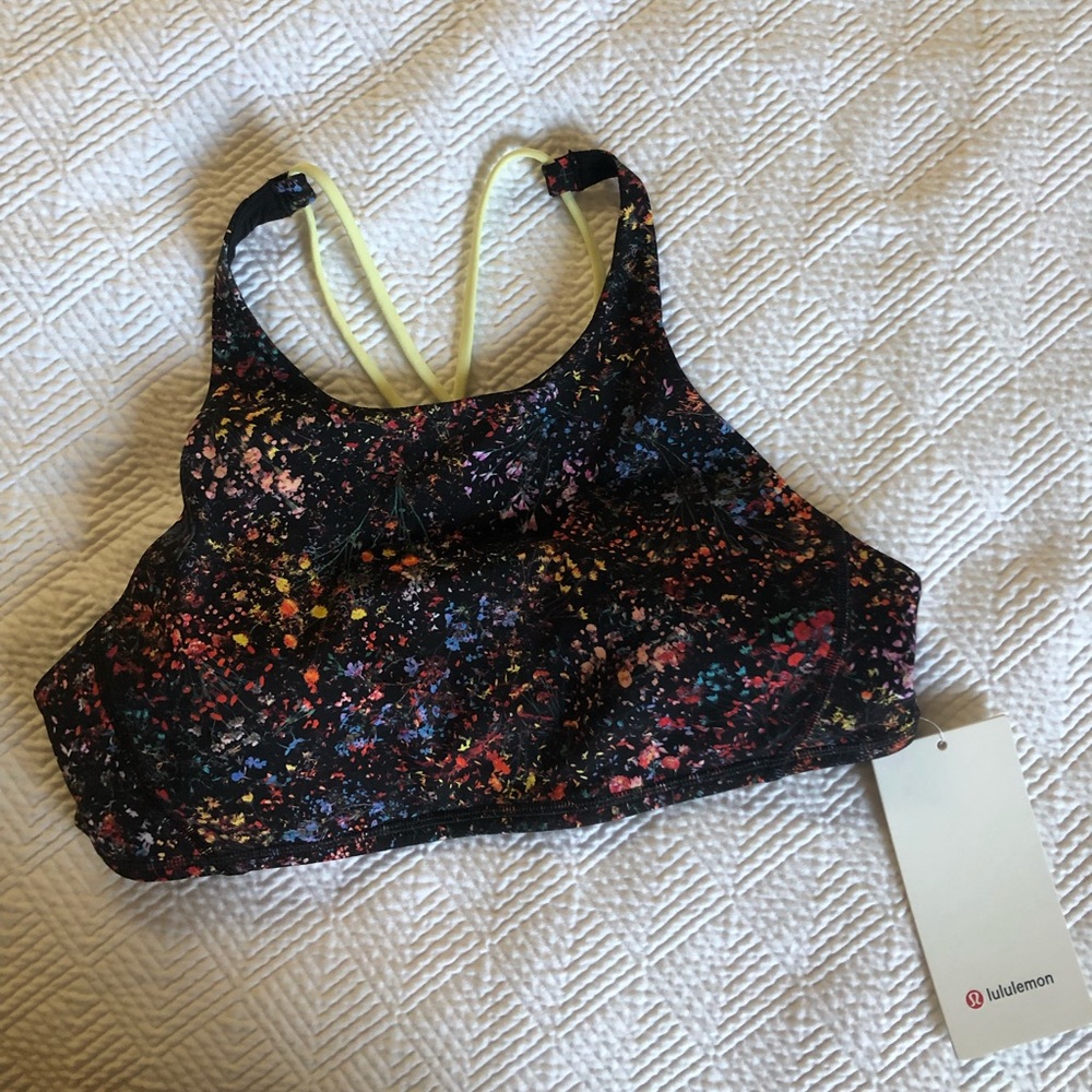 NWT Lululemon Free To Be High Neck Bra